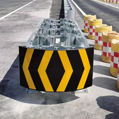 Inexpensive Traffic Barrier Crash Cushion for Customized Q235 Q345 Highway Guardrail