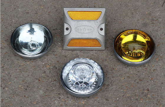High Reflective Glass Road Studs for Roadway Safety using Reflective Tape 10 cm-25 cm