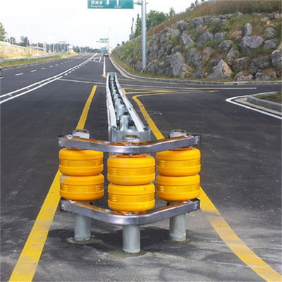 Highway Traffic Safety PU Foam Roller Barrier for Protecting Drivers and Pedestrians