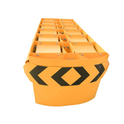 Customized Safety Barrier Crash Cushion for Outdoor Security on Highway Guardrail