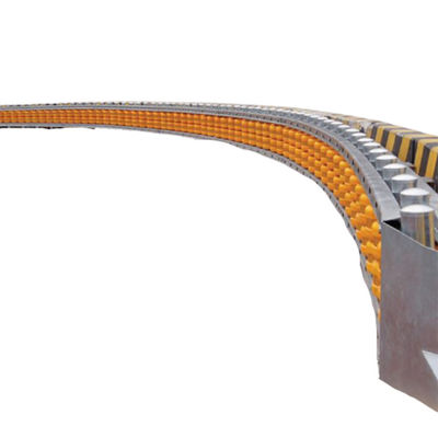 Road Traffic Safety ISO Standard PU and PVC Safety Roller Guard Rail Rolling Barrier