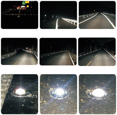 Aluminium Solar Embedded Cat Eye Road Stud with Shock-resistant Material 104*123*23mm