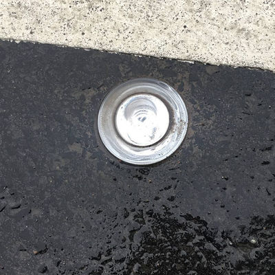 High Reflection Glass Road Reflector with Customized Size Tempered Glass Road Stud