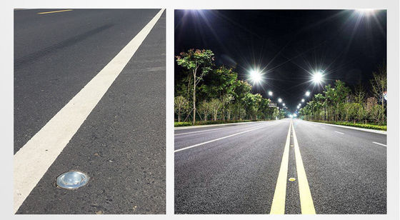 High Reflection Glass Road Reflector with Customized Size Tempered Glass Road Stud