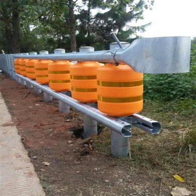 PU and PVC Safety Roller Crash Barrier Rolling Barrier with ISO9001 2008 Certificate