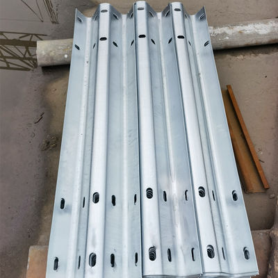 Roadway Safety W Beam Galvanized Guardrail for Customized Traffic Protection Solution