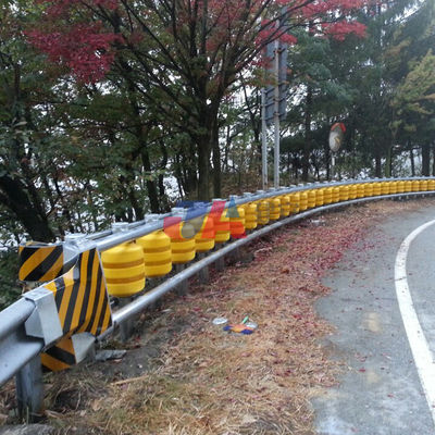 Q235 Q345 EVA ISO Standard PU and PVC Safety Roller Guardrail Crash Barrier Rotary Barrier
