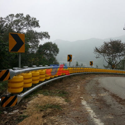 Anti-corrosion Eva Traffic Safety Rotary Barrier with Hot Roller Barrels