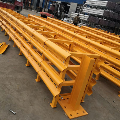 Galvanized Highway Traffic Safety Crash Cushions Ideal for Crowd Control Barrier Fence