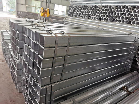 Galvanized and Powder Coated Square Pipe Post for AASHTO M-180 Standard Road Guardrail