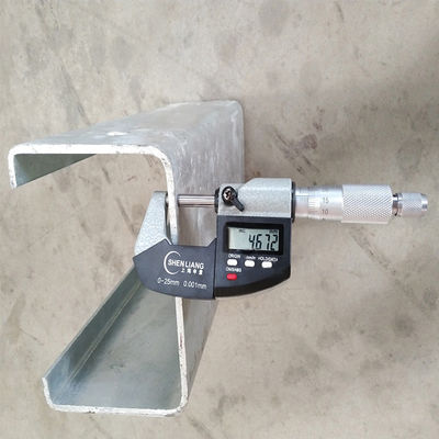 Q235 Q345 W Beam Guardrail Hot Dip Galvanized Guardrail Spacer for Highway Safety