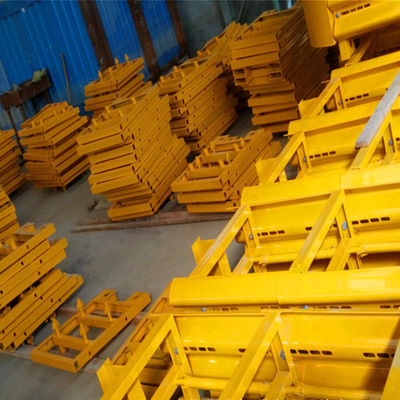 Hot DIP Galvanized Steel Crash Cushions Barrier For Outdoor Security