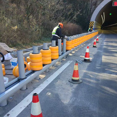 Save Volume Eva Rotary Barrier Anti Corrosion Rotary Guardrail For Roads