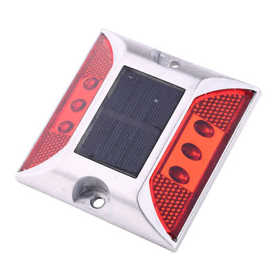 100*100*20mm Red Led Strobe Aluminum Reflective Road Stud for Highway