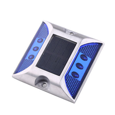 100*100*20mm Red Led Strobe Aluminum Reflective Road Stud for Highway