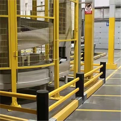 Powder Coated Finish Collision Protection Barriers Construction Outdoor Crash Barrier
