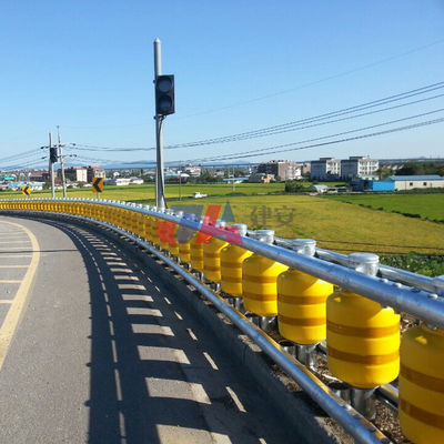 Anti Corrosion Traffic Barrier Safety Roller Barrier Highways Road Roller Barrier