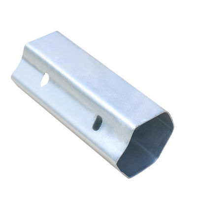 Q235 Q345 Hot Dip Galvanized Highway Guardrail Spacer with Plastic Spray Coating
