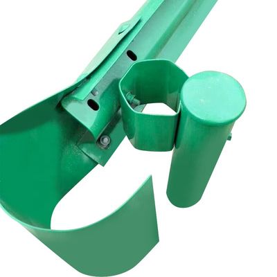 Galvanized and Powder Coated S235JR S355JR Highway Guardrail Bullnose End Performance