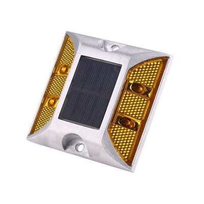 Flashing Light LED Solar Square Road Stud Advanced Road Safety and Marking Solution