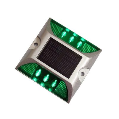 Flashing Light LED Solar Square Road Stud Advanced Road Safety and Marking Solution