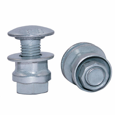 Galvanized Carbon Steel Hex Guardrail Splice Bolts 5/8&quot;-11X 2&quot; for Anti-terrorism Road