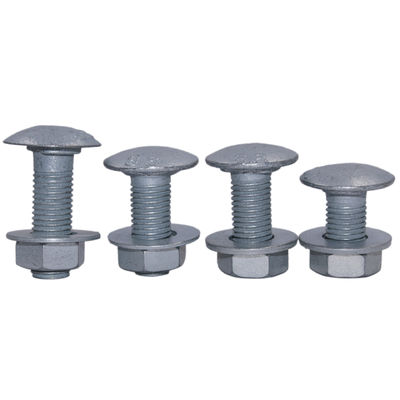 Galvanized Carbon Steel Hex Guardrail Splice Bolts 5/8&quot;-11X 2&quot; for Anti-terrorism Road