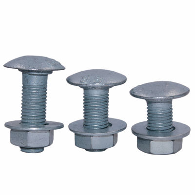 Roadway Safety Crowd Control Stanchion with HDG Round Head Guardrail Splice Bolt and Nut