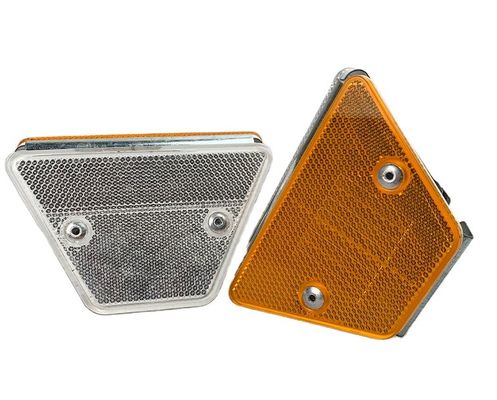High Visible Yellow V Type Guardrail Roadside Reflector for Visibility Enhancement