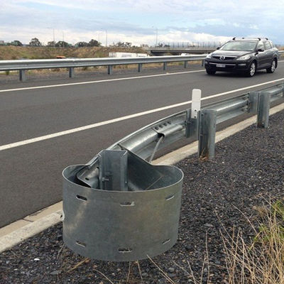 Customized Galvanized Crash Barrier Highway Guardrail End Terminals for Roadway Safety