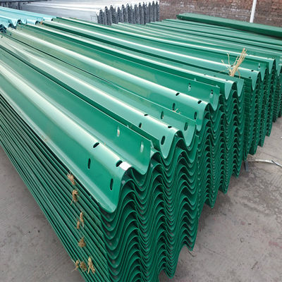 Road Traffic Safety Galvanized Spacer with Q235 Q345 Material and Powder Coated Finish