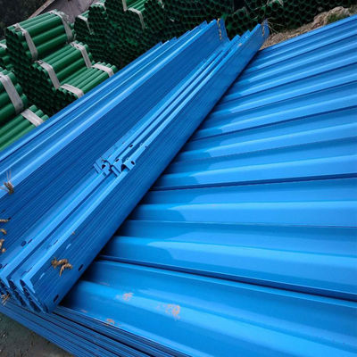 Road Traffic Safety Galvanized Spacer with Q235 Q345 Material and Powder Coated Finish
