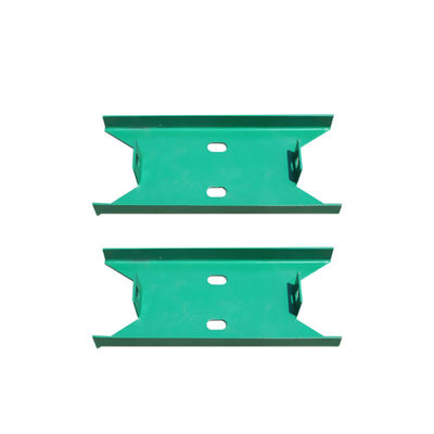 Outdoor Security Galvanized Traffic Highway Guardrail with Obstruction Block Spacer