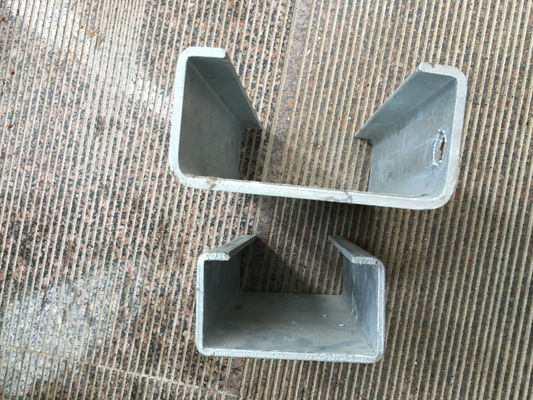 ISO9001 2000 Certified Hot Dippe Galvanized Highway Guardrail C H Post 100*50*25*5 mm