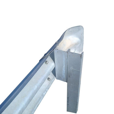 Galvanized Powder Coated Highway Guardrail Fish End Terminal for Traffic Control