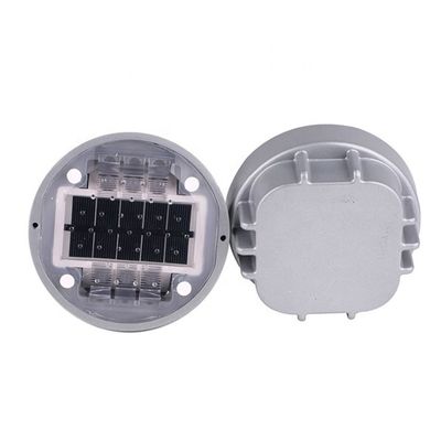 G105 Solar Aluminum Road Stud Reflector with Embedded Cat Eye with LED Color Options