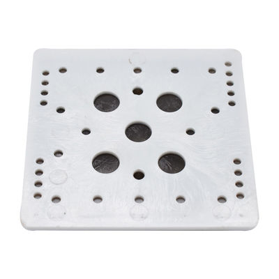 High Visible Traffic Safety Plastic Square Reflectors Road Studs with LED Color Green