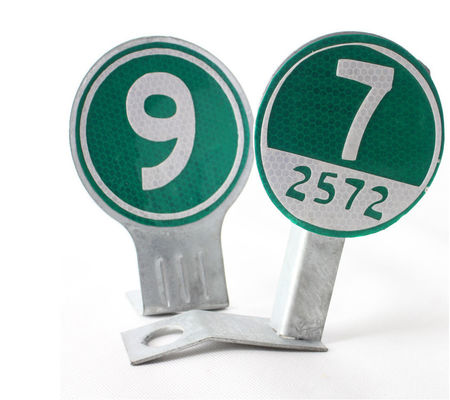 High Visible Aluminum Traffic Safety Light Marking Plastic Roadside Guardrail Reflector