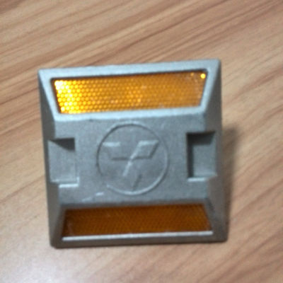 Highway Road Stud Reflective Square LED Marker in Green for Roadway Safety on Sale