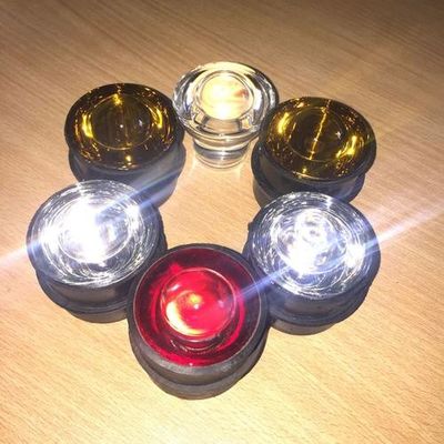 104*123*23mm LED Solar Cat Eye Flashing Pavement Marker Reflective Road Stud OEM