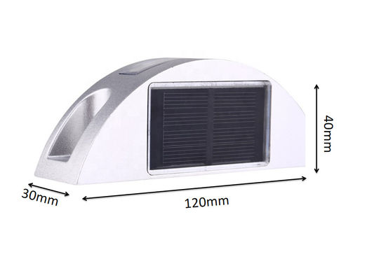 Embedded Solar Road Stud with Aluminum and LED Warning in Red Blue Yellow White Green