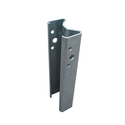 Galvanized Q235 SJ235R Steel Highway Guardrail Sigma Post with Customized Design