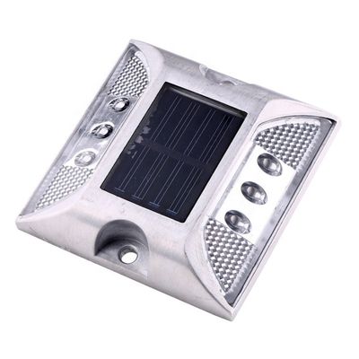 Red Driveway Marker Warning Sign LED Solar Cat Eye Road Stud For Improved Safety