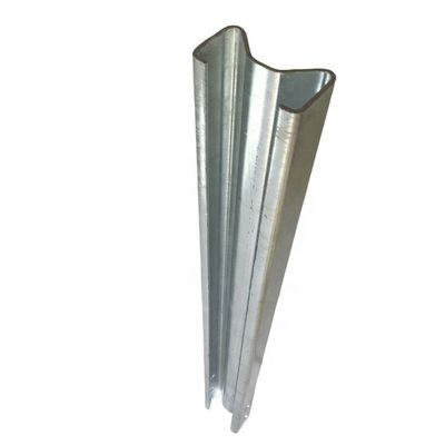 Hot Dipped Galvanized Steel Highway Guardrail Sigma Post with Straight Barrier Design