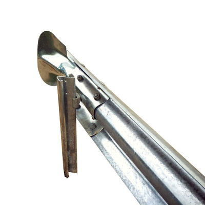 High Durable Q235 SJ235R Galvanized Z Post for Roadway Guardrail Protection Solution