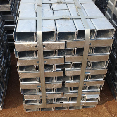 Hot Dipped Galvanized Steel Highway Guardrail H Spacer with ISO9001 2000 Certification