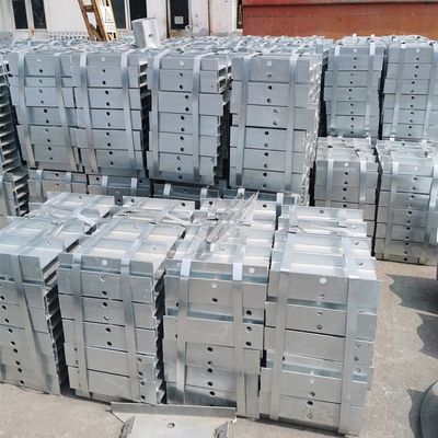 Customized Corrugated Steel Beam Guardrail Fence U Block Spacer