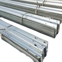 Hot Dip Galvanized Steel AASHTO-M180 W beam Highway Guardrail for Customized Projects