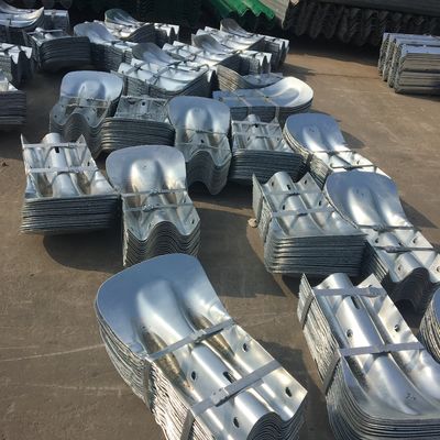 Hot Dipped Galvanized Guardrail End Wings Fishtail Terminal End for Wave Shape Design