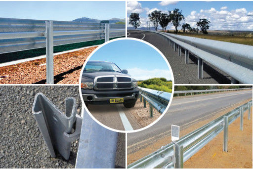 Ezy-Guard Smart Highway Guardrail Post Standard AASHTO M-180 for Outdoor Security